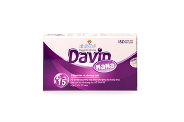 Davin Mama - Bổ sung sắt và acid folic cho phụ nữ có thai