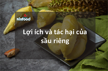 LỢI ÍCH VÀ TÁC HẠI CỦA SẦU RIÊNG