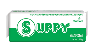Sản phẩm dinh dưỡng ăn liền cao năng lượng SUPPY