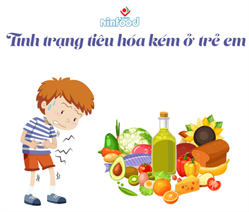 TÌNH TRẠNG TIÊU HÓA KÉM Ở TRẺ EM